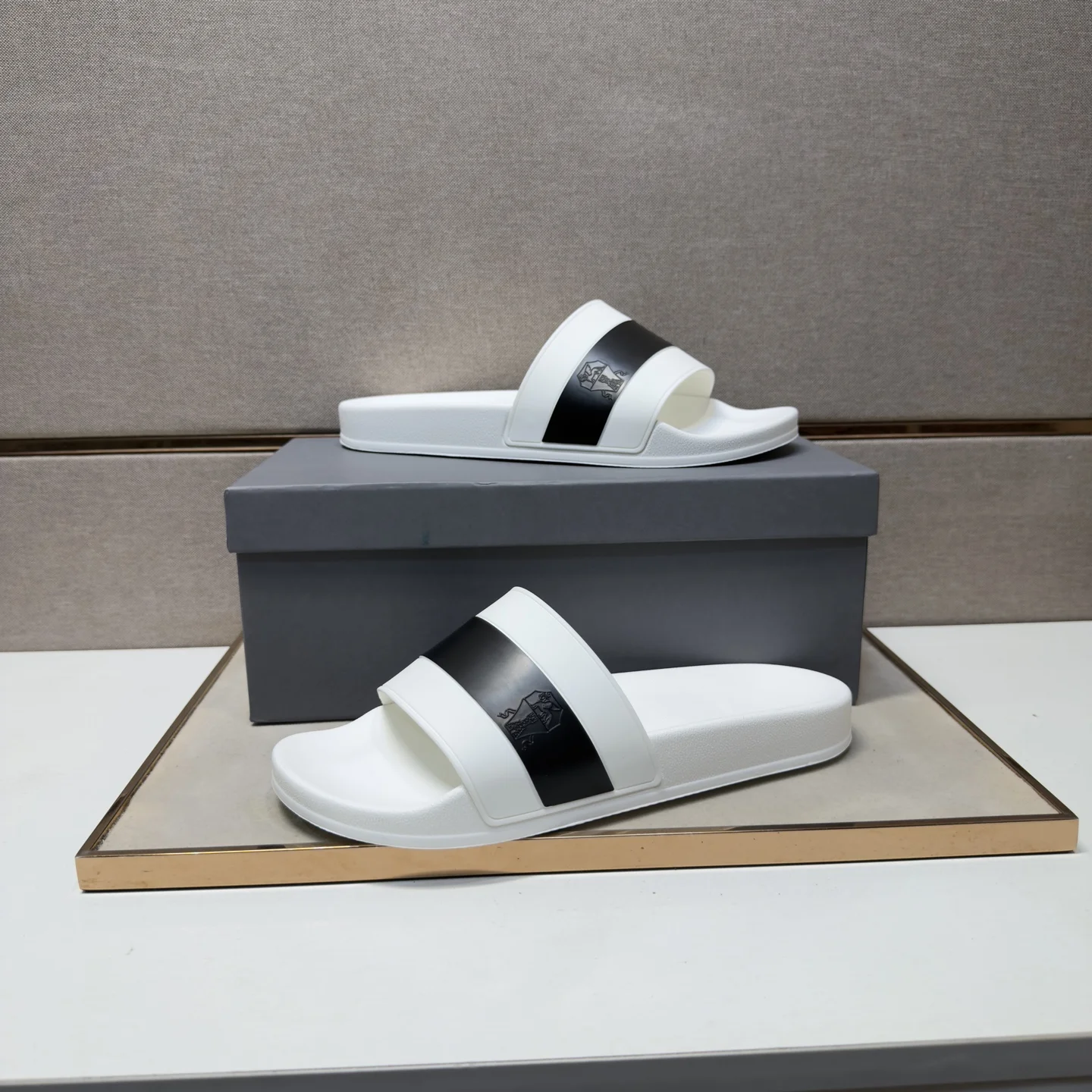 BRUNELLO CUCINELLI Slides Leather & Mixed Materials EU38-45 A10202608030486 - Image 5