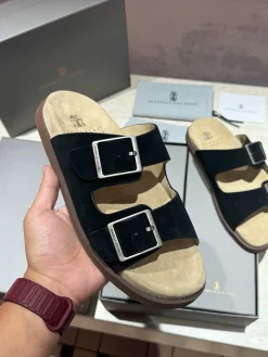 BRUNELLO CUCINELLI Slides Suede EU39-44 B90202608032683