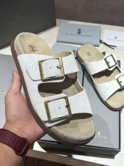 BRUNELLO CUCINELLI Slides Suede EU39-44 B90202608032687