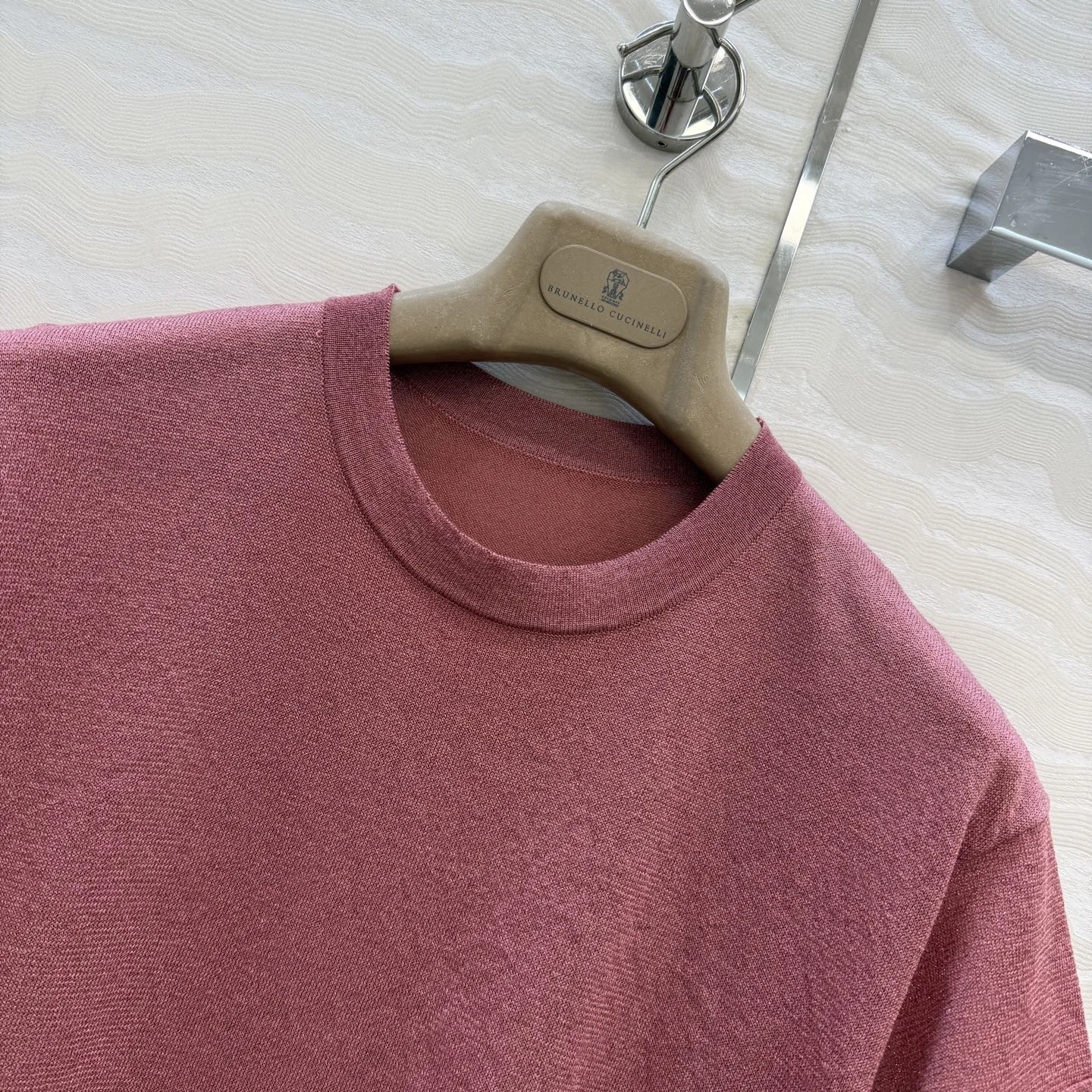 BRUNELLO CUCINELLI Sweaters Linen Silver S-L B30202608041704 - Image 4