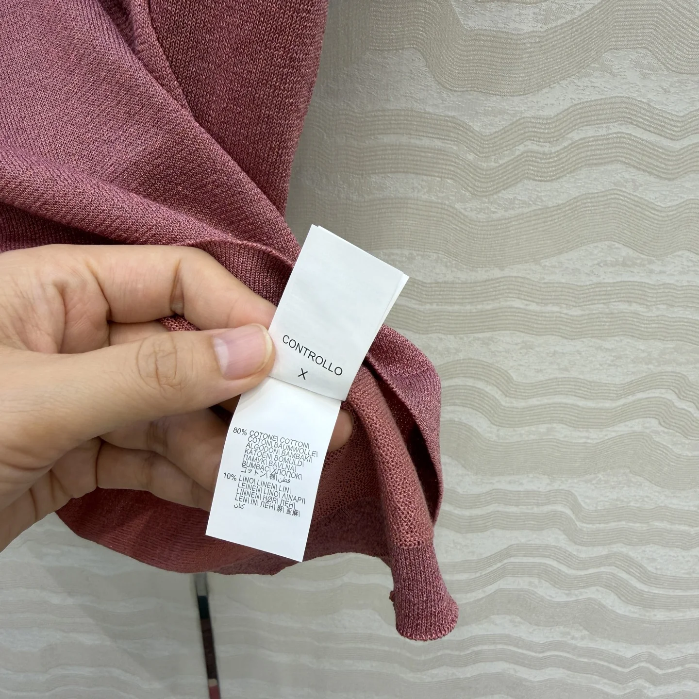 BRUNELLO CUCINELLI Sweaters Linen Silver S-L B30202608041704 - Image 8
