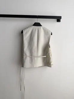 Alternative view of BRUNELLO CUCINELLI Vests Cotton Poplin S-M-L D75202608042637