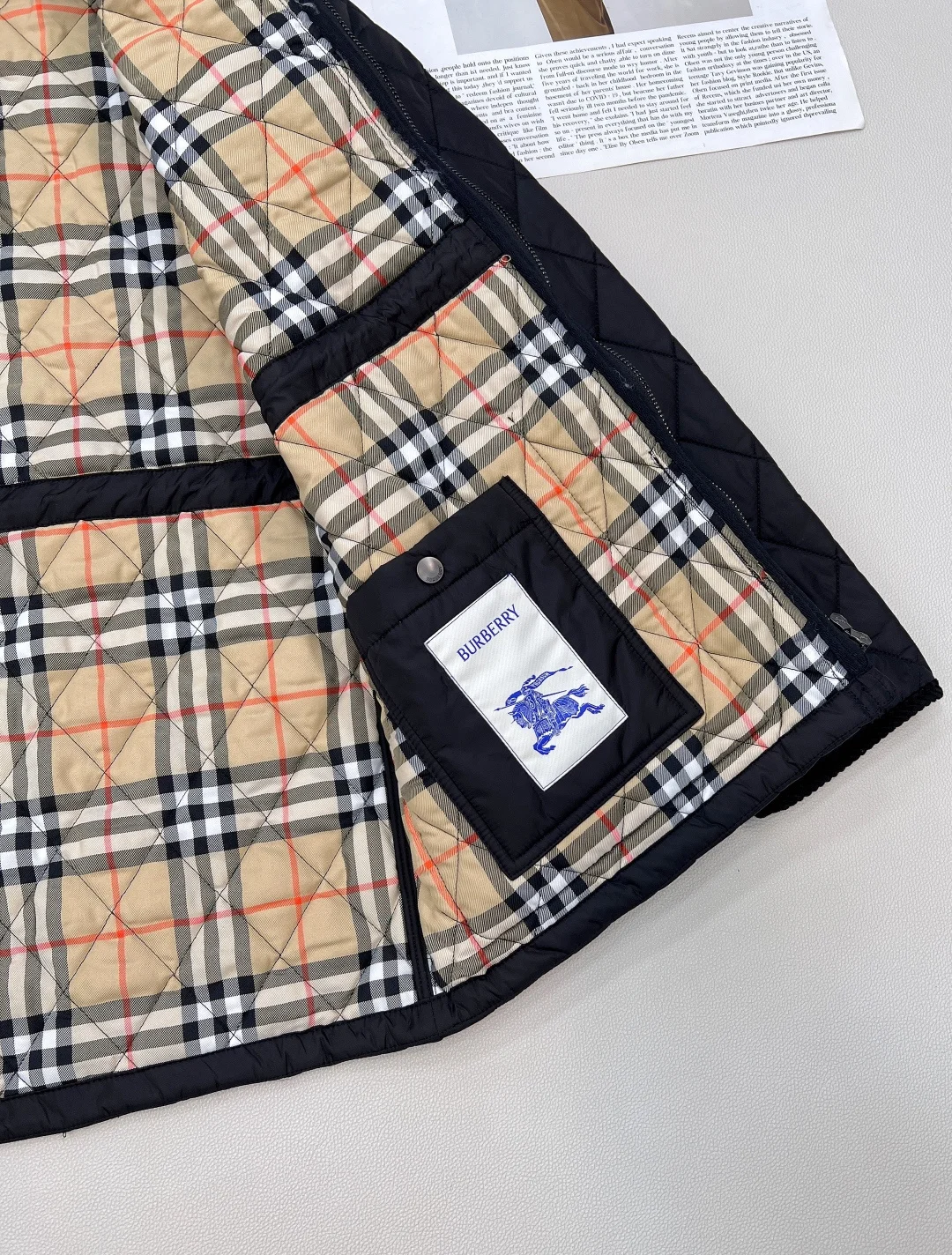 BURBERRY Jackets Nylon Down S M L XL C55202608040109 - Image 13