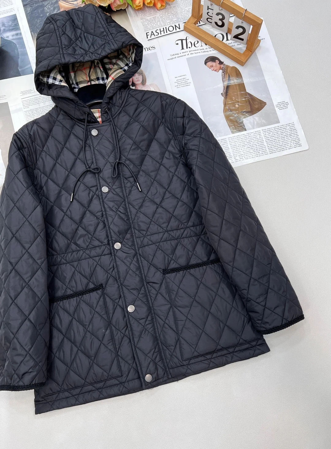 BURBERRY Jackets Nylon Down S M L XL C55202608040109 - Image 8