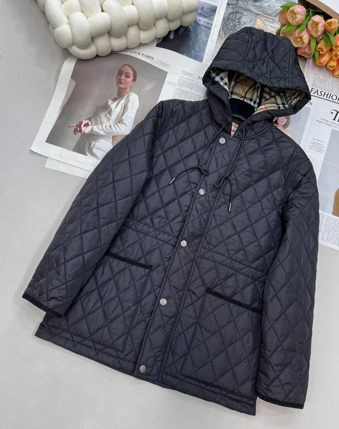 BURBERRY Jackets Nylon Down S M L XL C55202608040109 - Image 9