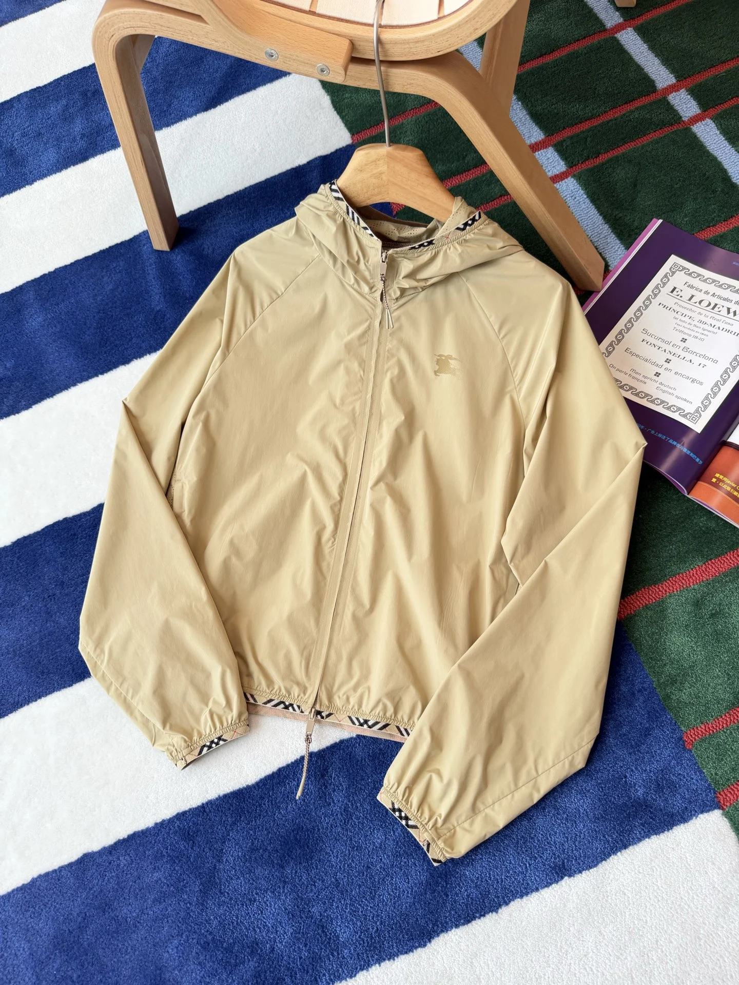 BURBERRY Jackets Polyester S-M-L C85202608042655
