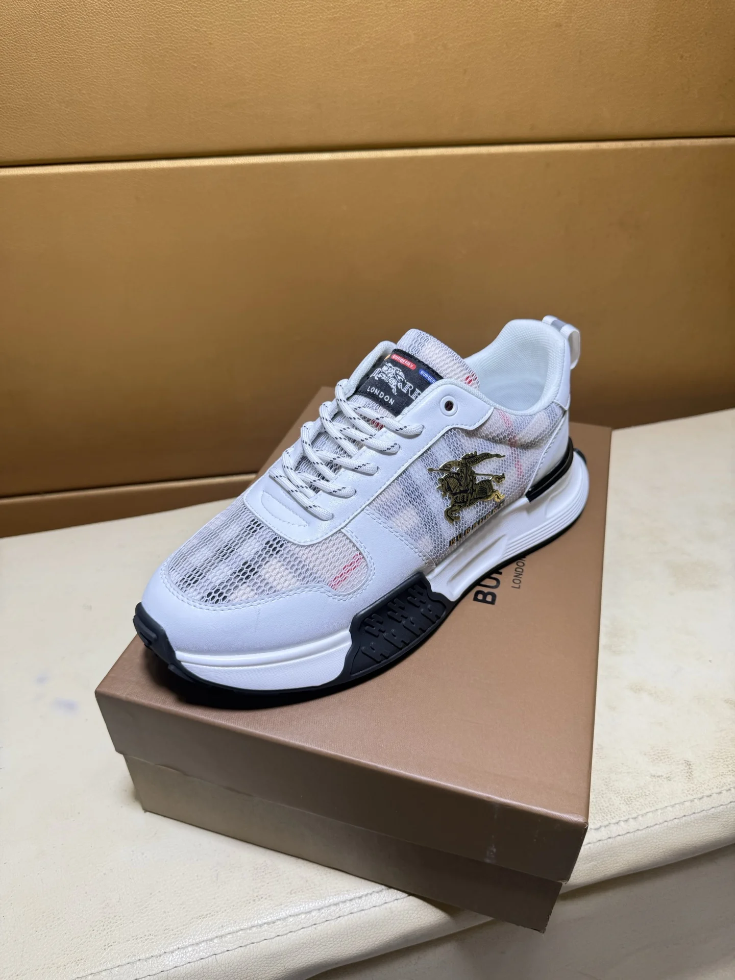 BURBERRY Sneakers Leather & Sheepskin EU38-44 B20202608030441 - Image 3