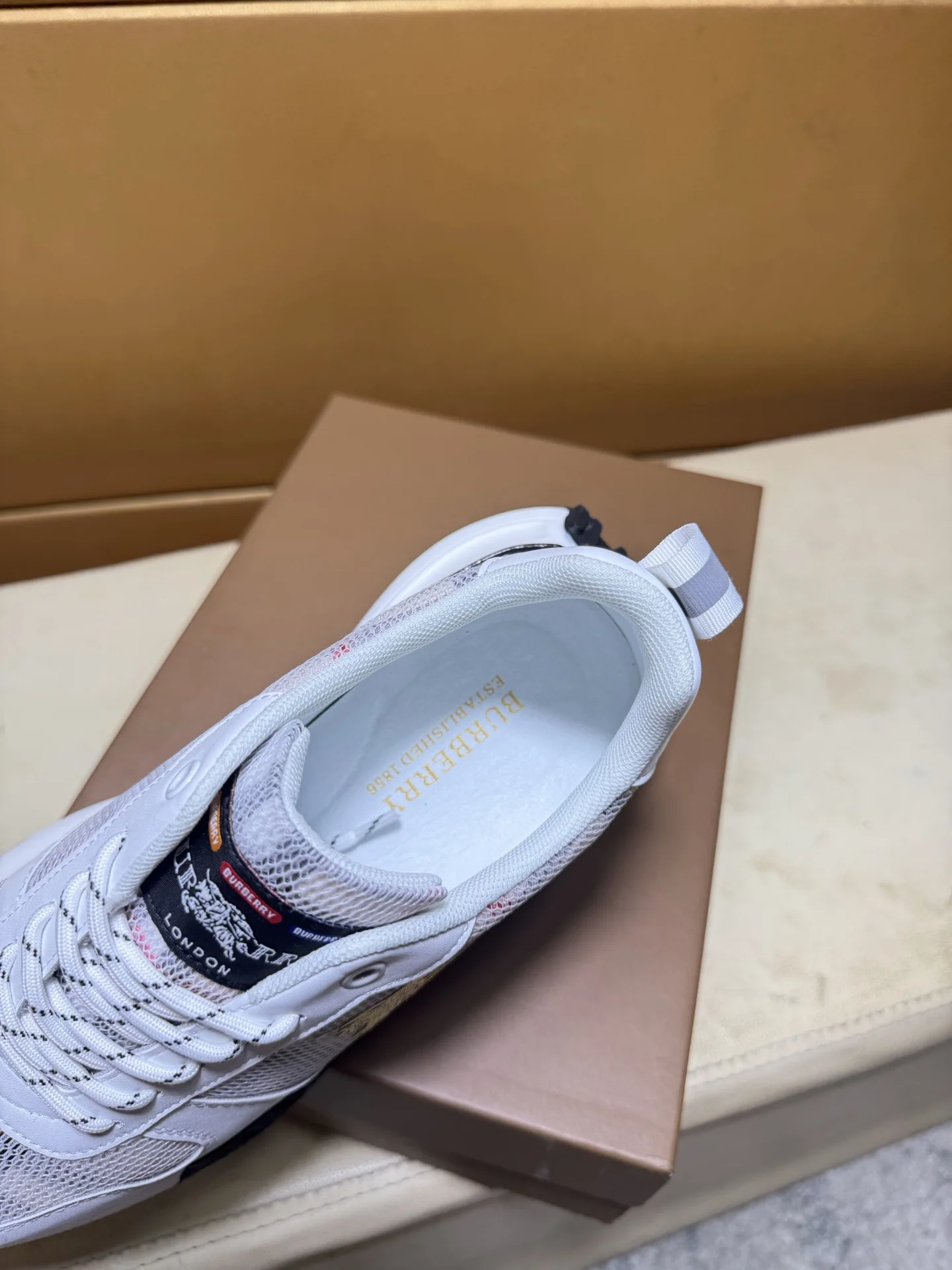 BURBERRY Sneakers Leather & Sheepskin EU38-44 B20202608030441 - Image 8