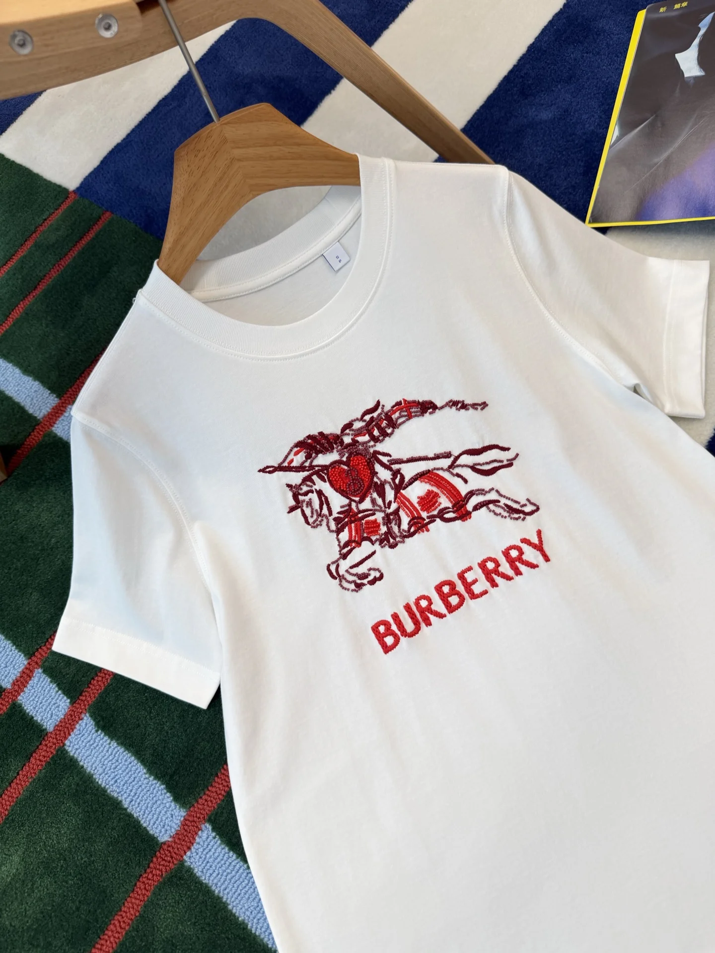 BURBERRY T-shirts Cotton S-M-L B05202608040673 - Image 3