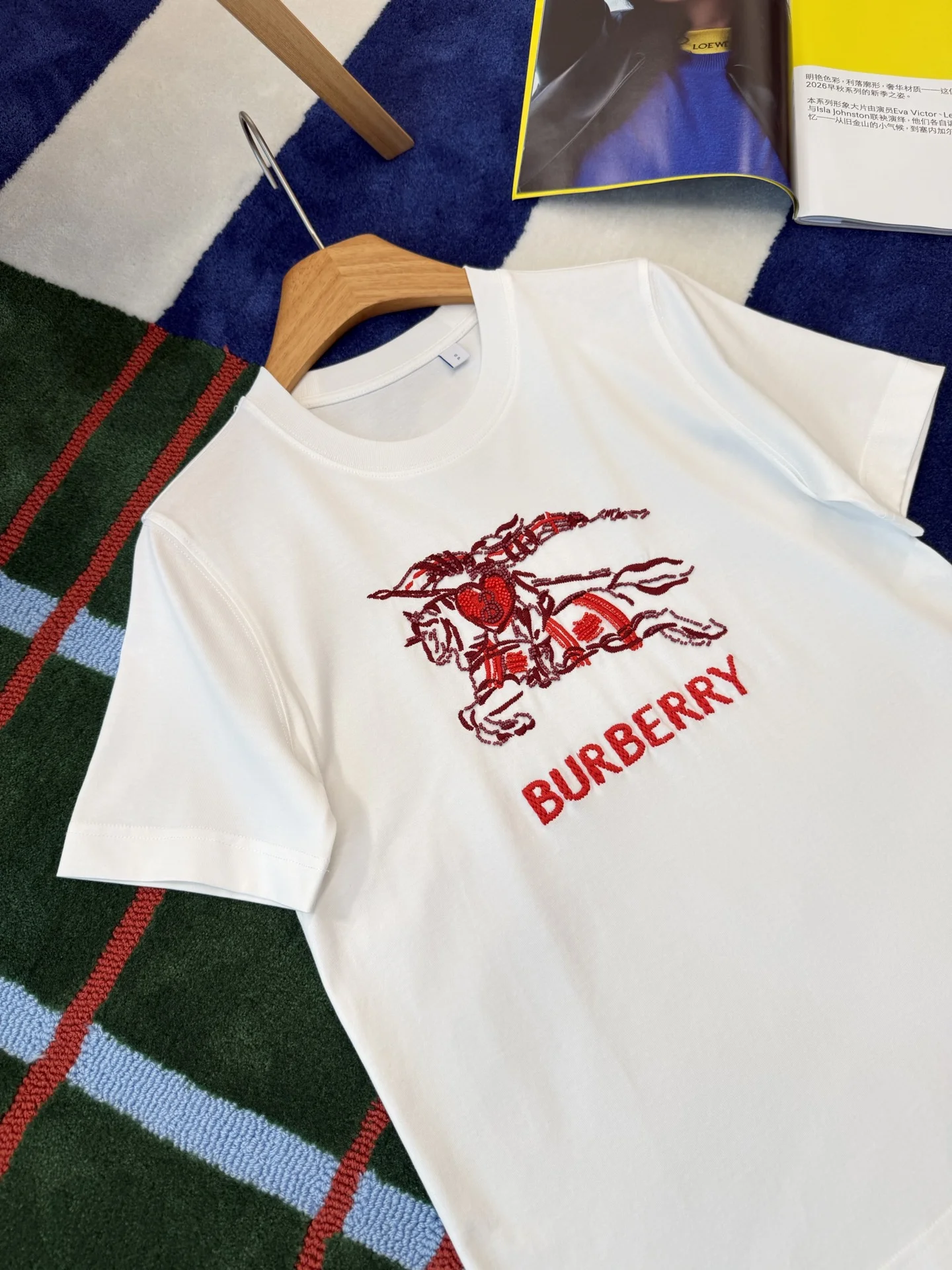 BURBERRY T-shirts Cotton S-M-L B05202608040673 - Image 4