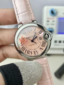 Alternative view of CARTIER Ballon Bleu Automatic (Pink Dial) 33mm A050202608050030