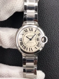 CARTIER Ballon Bleu Automatic (White Dial) 33mm V6 A100202608050029