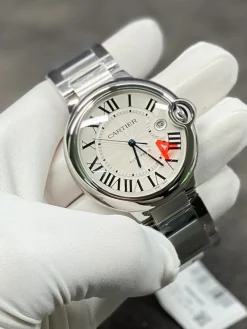 Alternative view of CARTIER Ballon Bleu Automatic (White Dial) 42mm A100202608050014