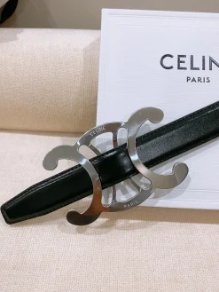 Alternative view of CELINE Belts Taurillon Leather 25cm Width B20202608050033