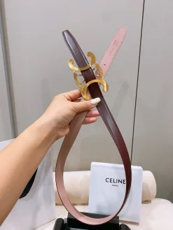 Alternative view of CELINE Belts Taurillon Leather 25cm Width B20202608050035