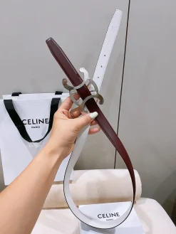 Alternative view of CELINE Belts Taurillon Leather 25cm Width B20202608050036