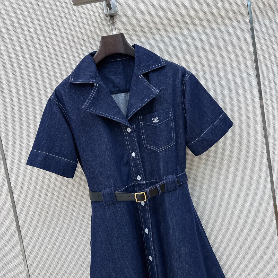 CELINE Dresses Denim S-M-L B95202608040726 - Image 2