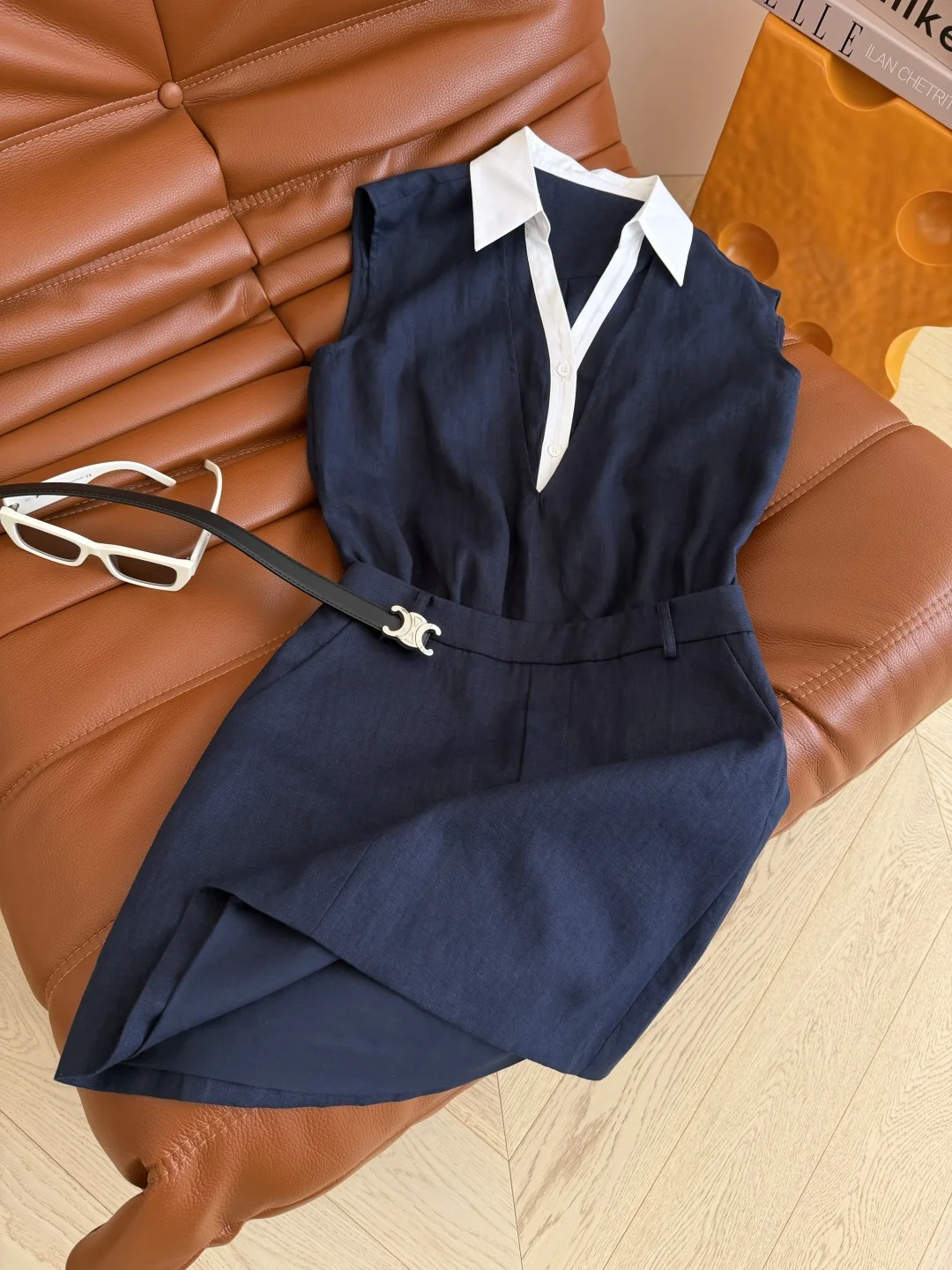 CELINE Dresses Linen S-L C85202608042419 - Image 4
