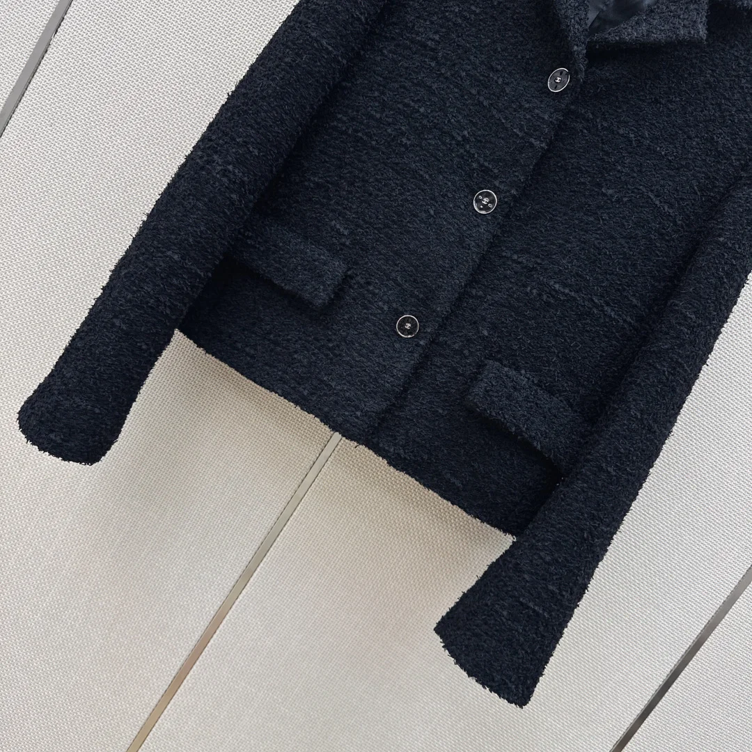 CELINE Jackets Tweed Fabric S-M-L C85202608040682 - Image 4