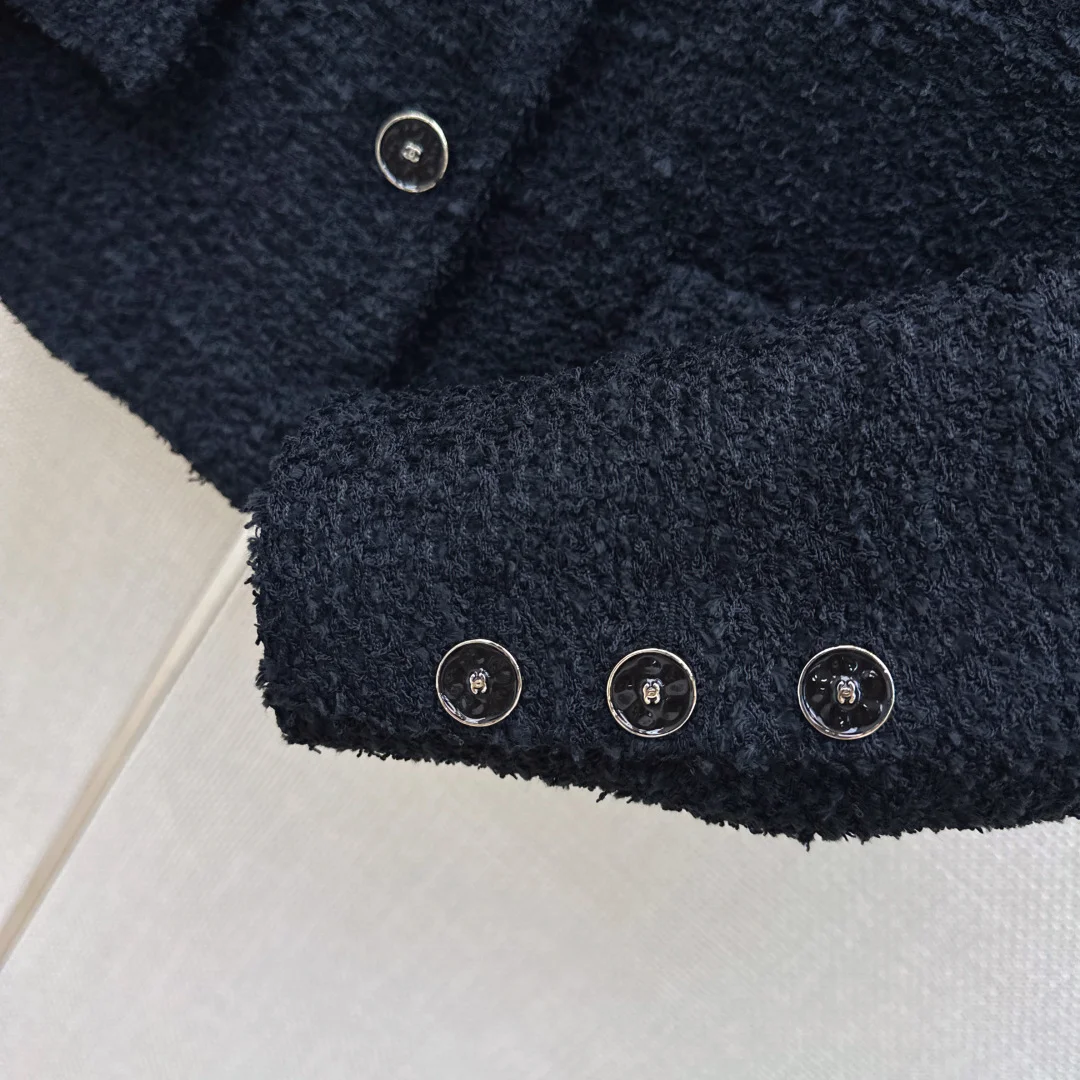 CELINE Jackets Tweed Fabric S-M-L C85202608040682 - Image 5