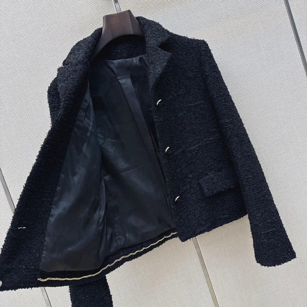 CELINE Jackets Tweed Fabric S-M-L C85202608040682 - Image 6