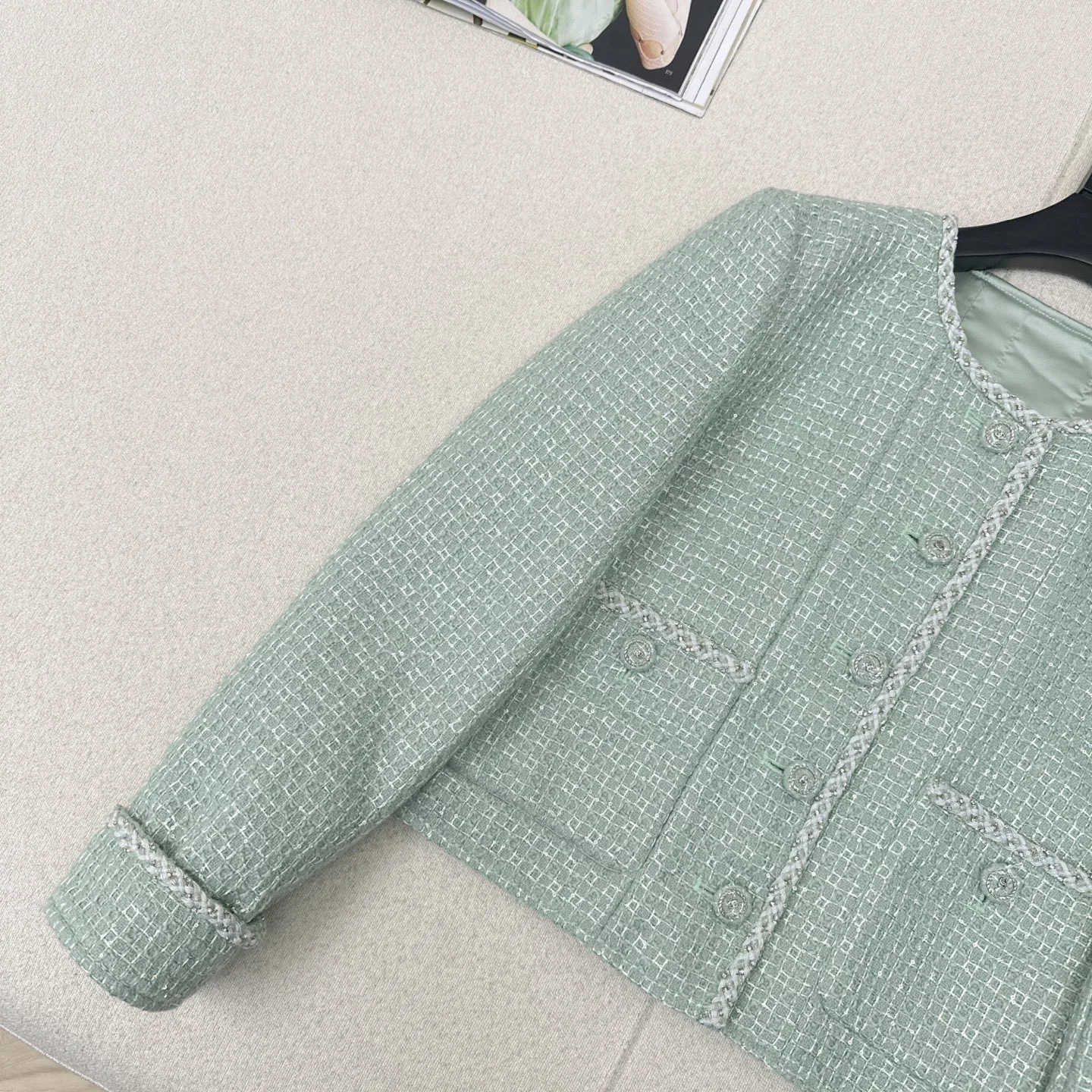 CELINE Jackets Tweed S M L C55202608040711 - Image 5