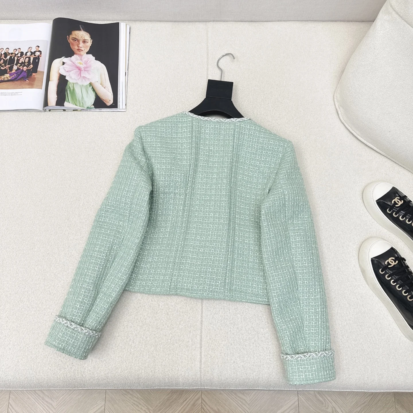 CELINE Jackets Tweed S M L C55202608040711 - Image 8