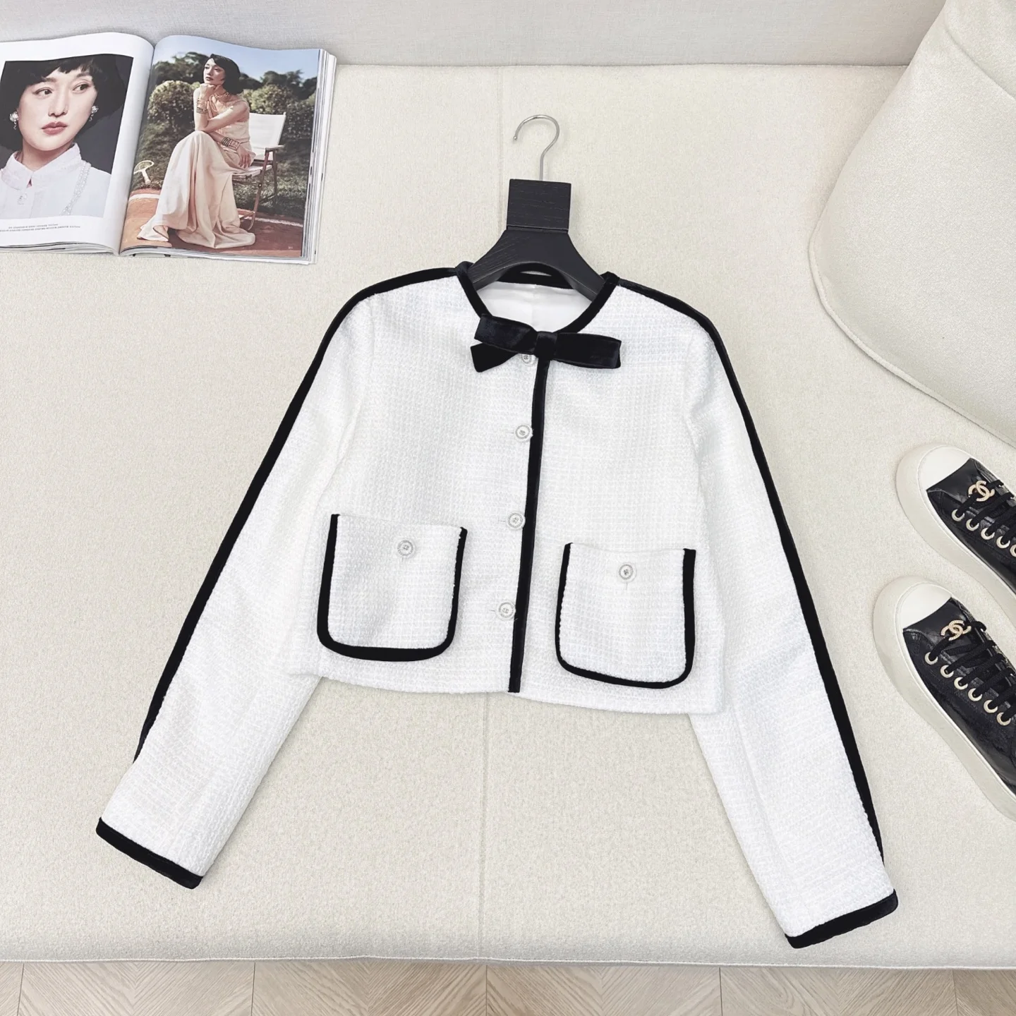 CELINE Jackets Woven Fabric S M L C35202608040710