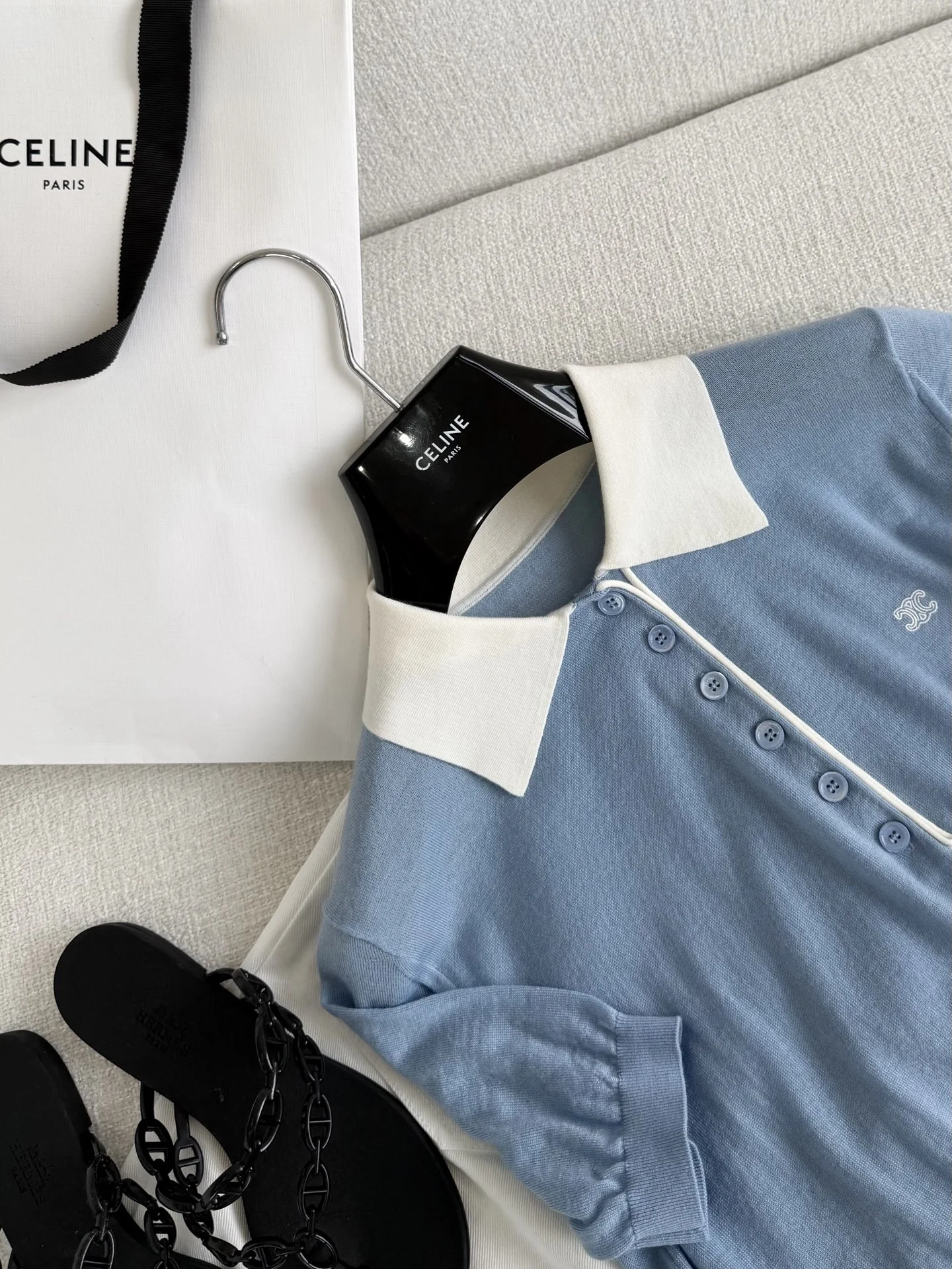 CELINE Polos Cashmere S-L B70202608040578 - Image 2