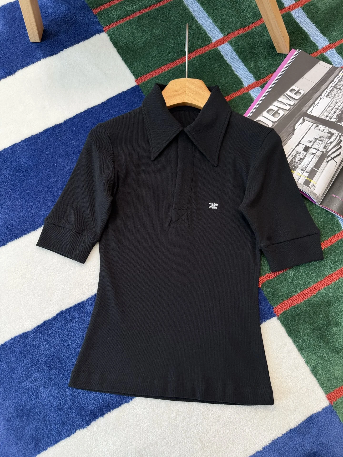 CELINE Polos Ribbed Knit S M L B15202608041778 - Image 3