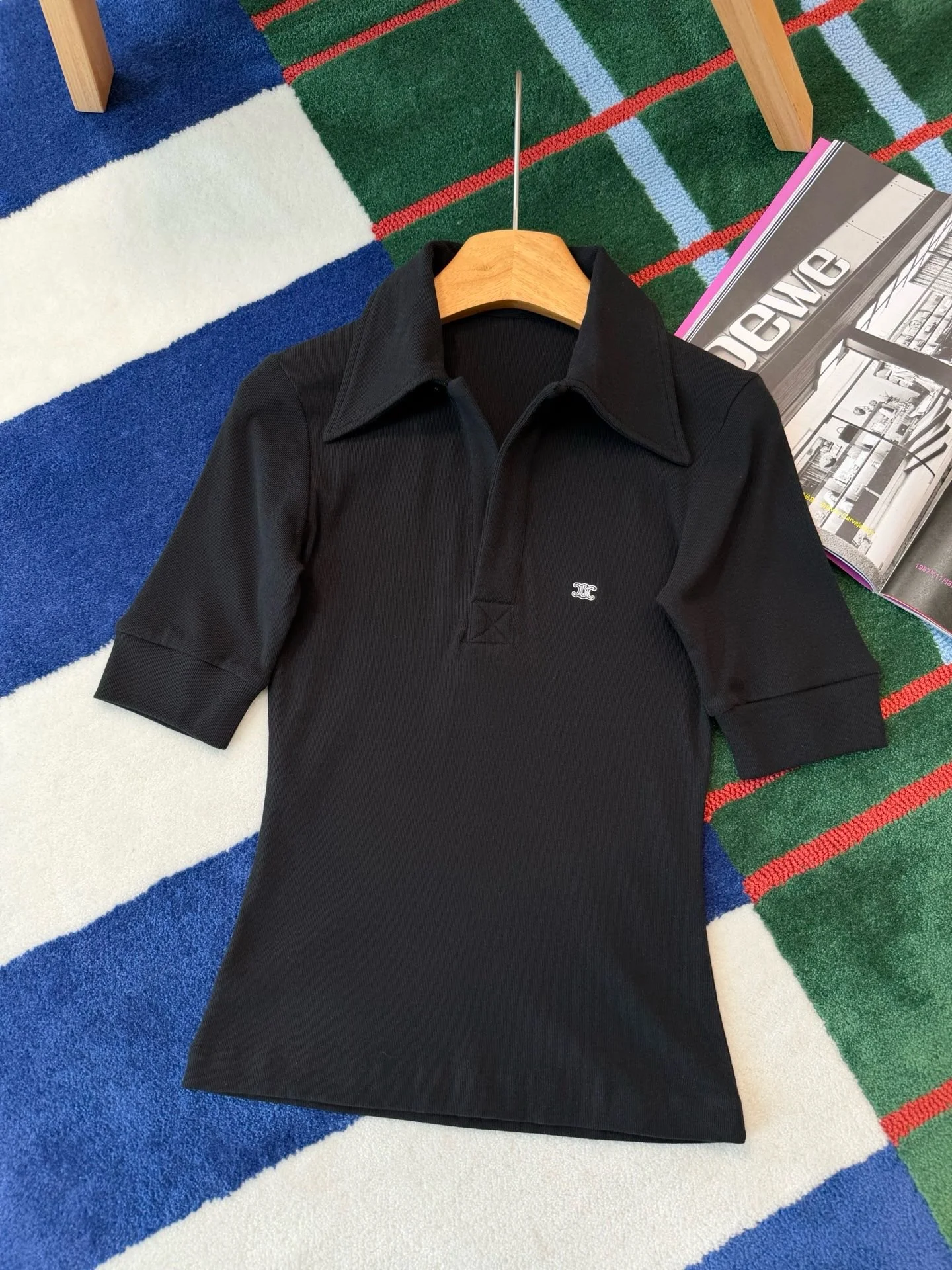 CELINE Polos Ribbed Knit S M L B15202608041778 - Image 7