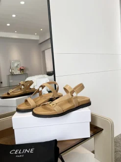 CELINE Sandals Calf Leather EU35-41 A80202608031709