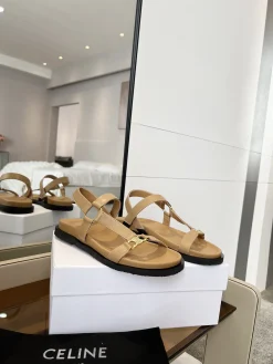 Alternative view of CELINE Sandals Calf Leather EU35-41 A80202608031709