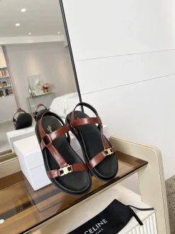 CELINE Sandals Calf Leather EU35-41 A80202608031711