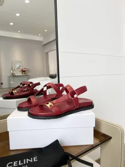 Alternative view of CELINE Sandals Calf Leather EU35-41 A80202608031713