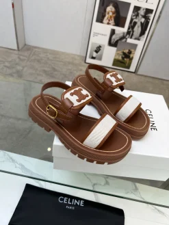 Alternative view of CELINE Sandals Leather EU35-41 A80202608031717