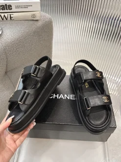 Alternative view of CELINE Sandals Leather & Rubber EU35-40 B60202608031523