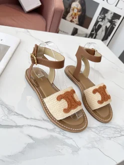 Alternative view of CELINE Sandals PP Woven Leather EU35-41 B00202608031101
