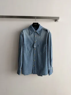 CELINE Shirts Denim S-L C15202608040530
