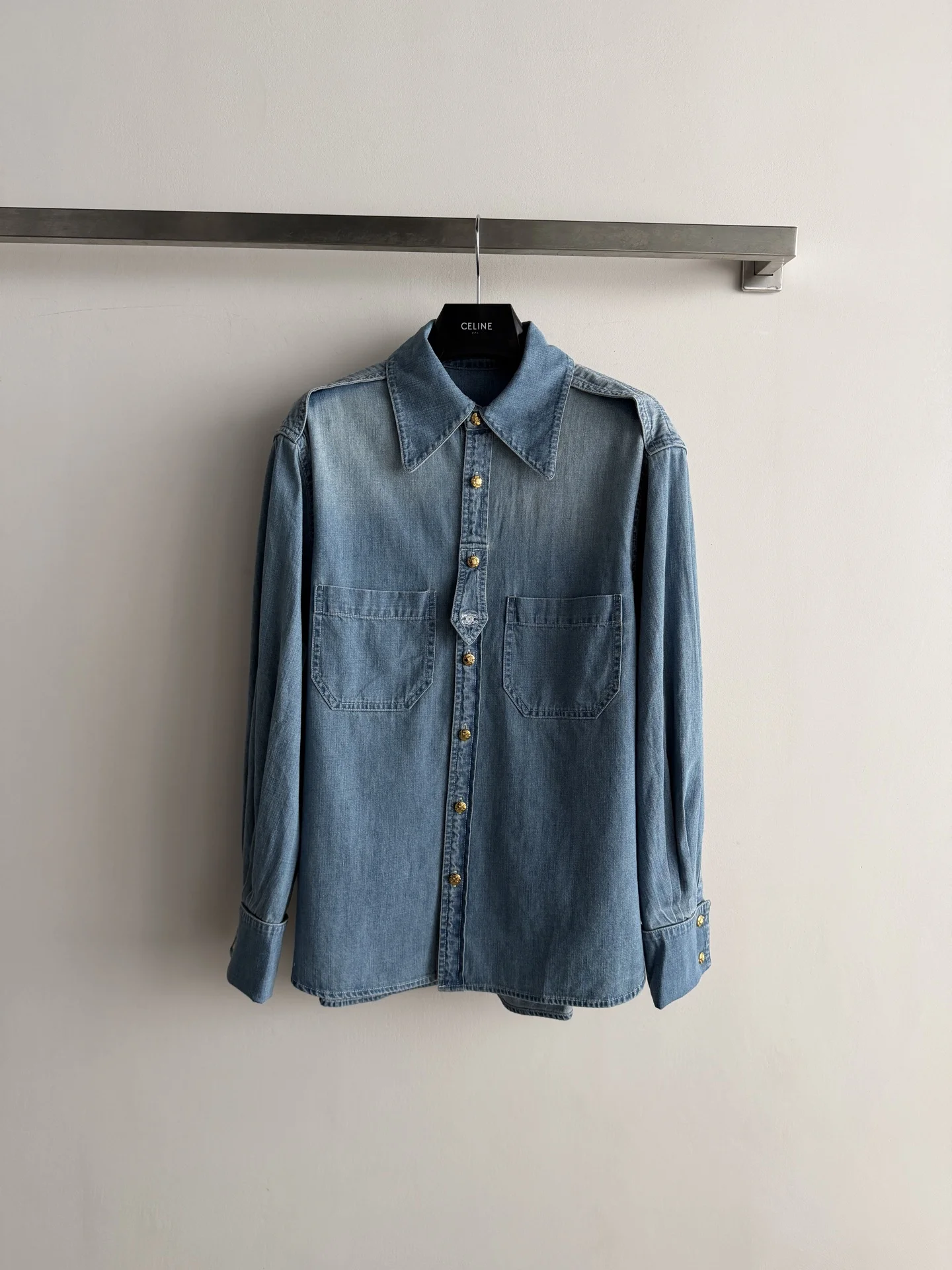 CELINE Shirts Denim S-L C15202608040530
