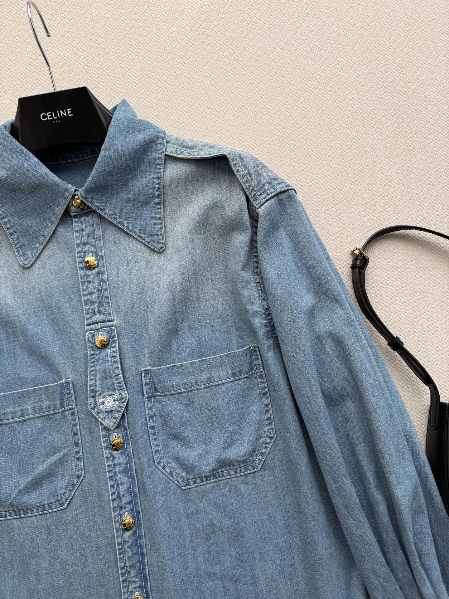 CELINE Shirts Denim S-L C15202608040530 - Image 7