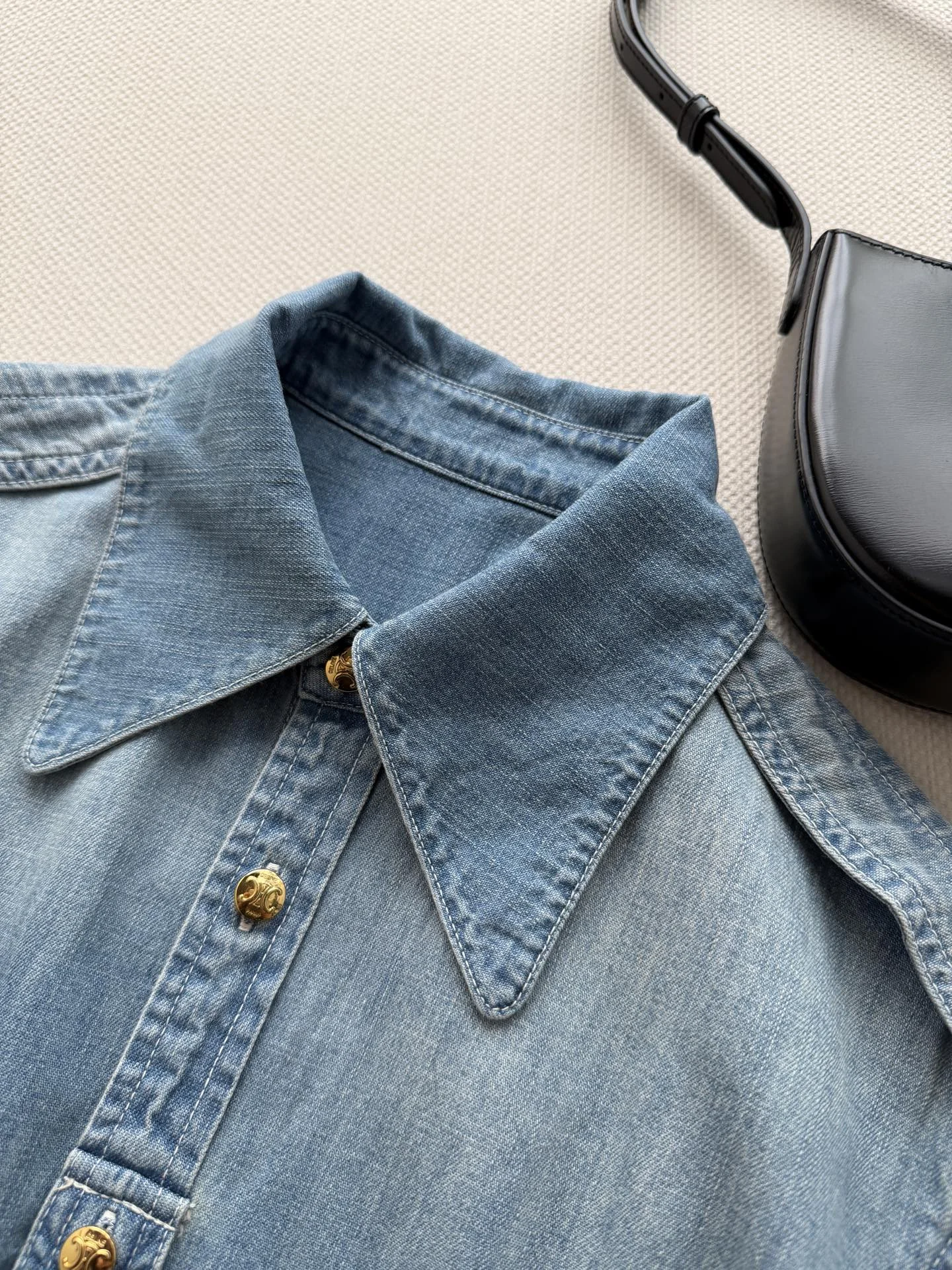 CELINE Shirts Denim S-L C15202608040530 - Image 8