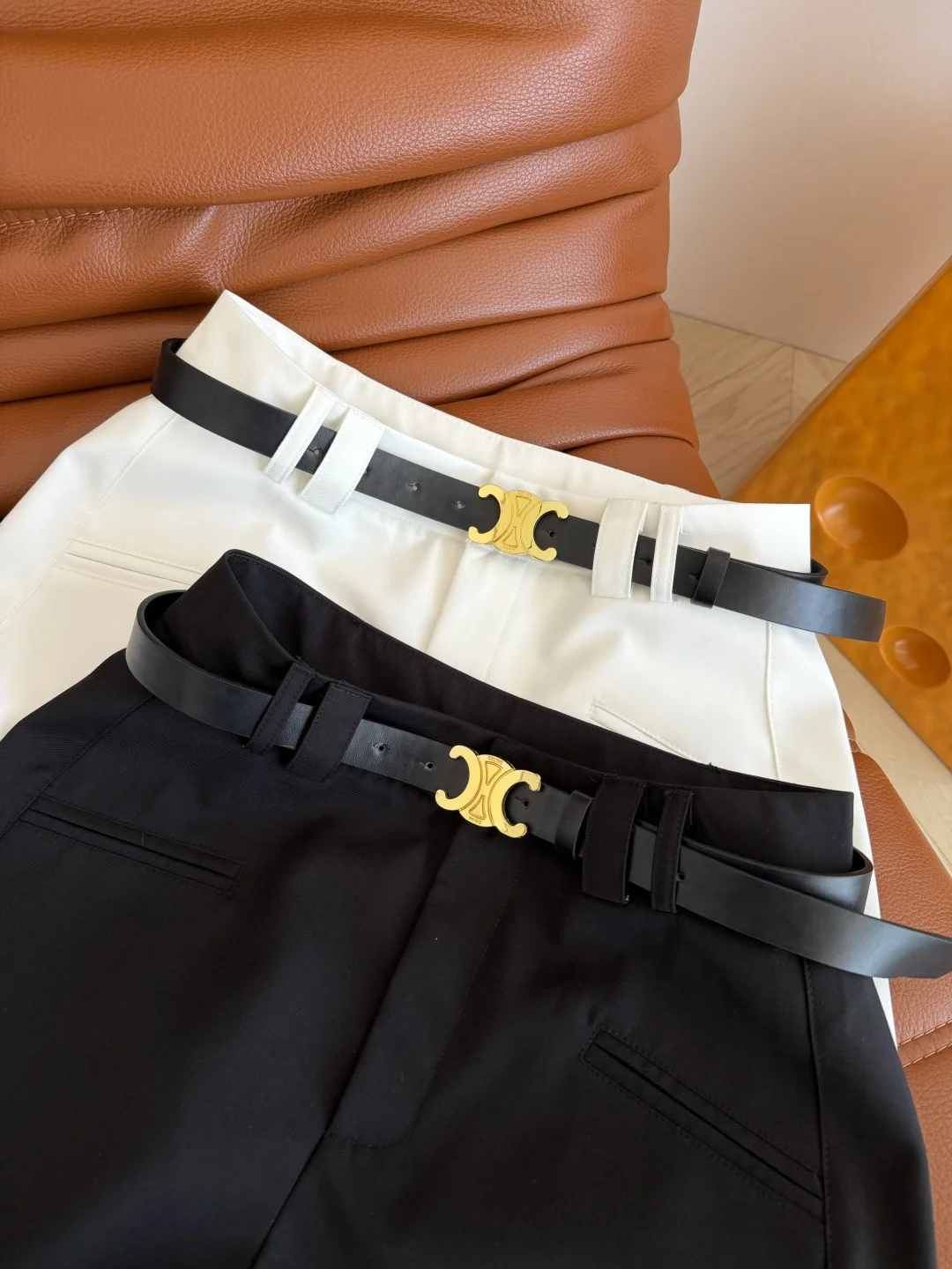 CELINE Shorts Cotton Blend S M L XL B15202608042420 - Image 2