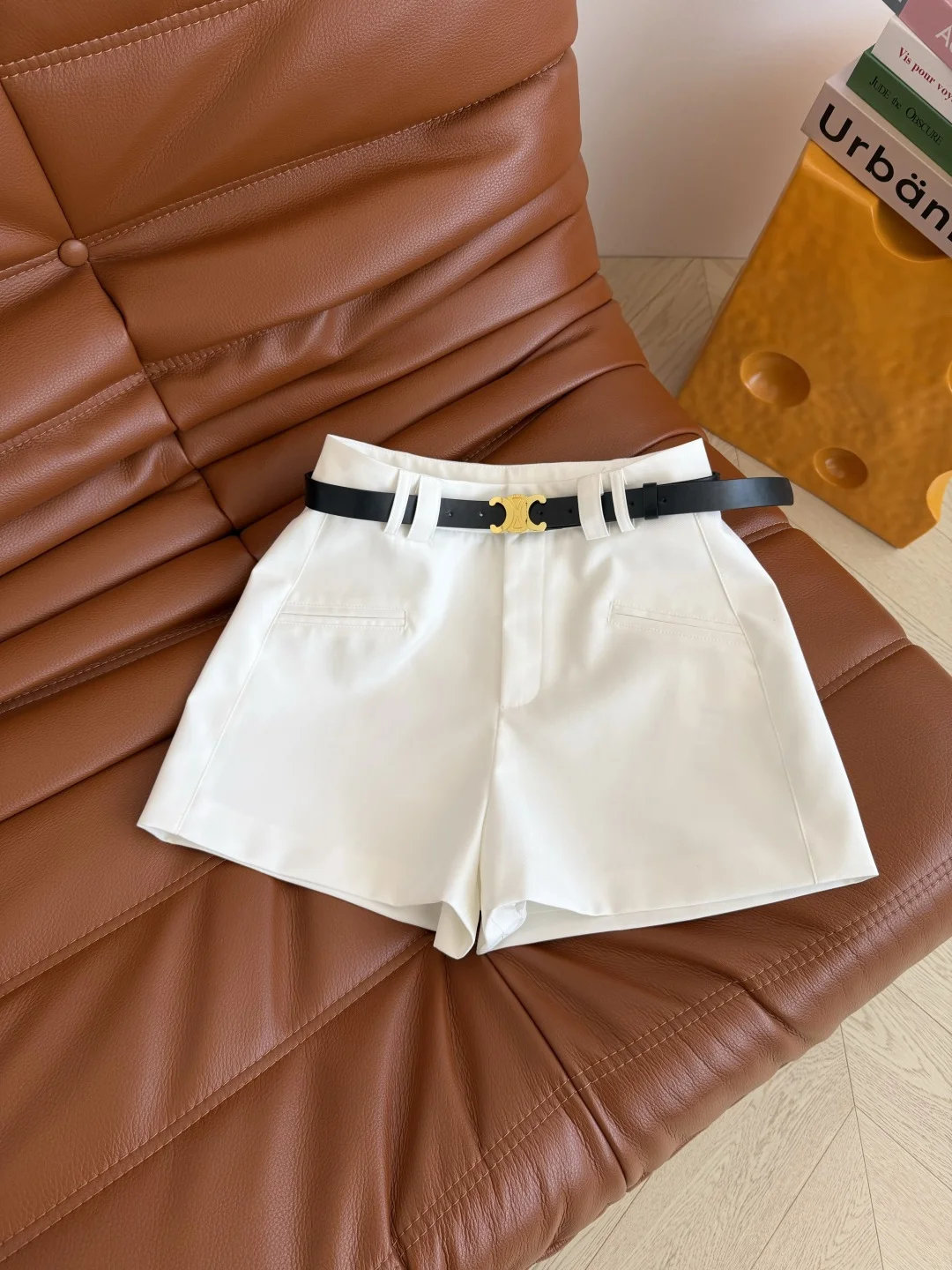 CELINE Shorts Cotton Blend S M L XL B15202608042420 - Image 3