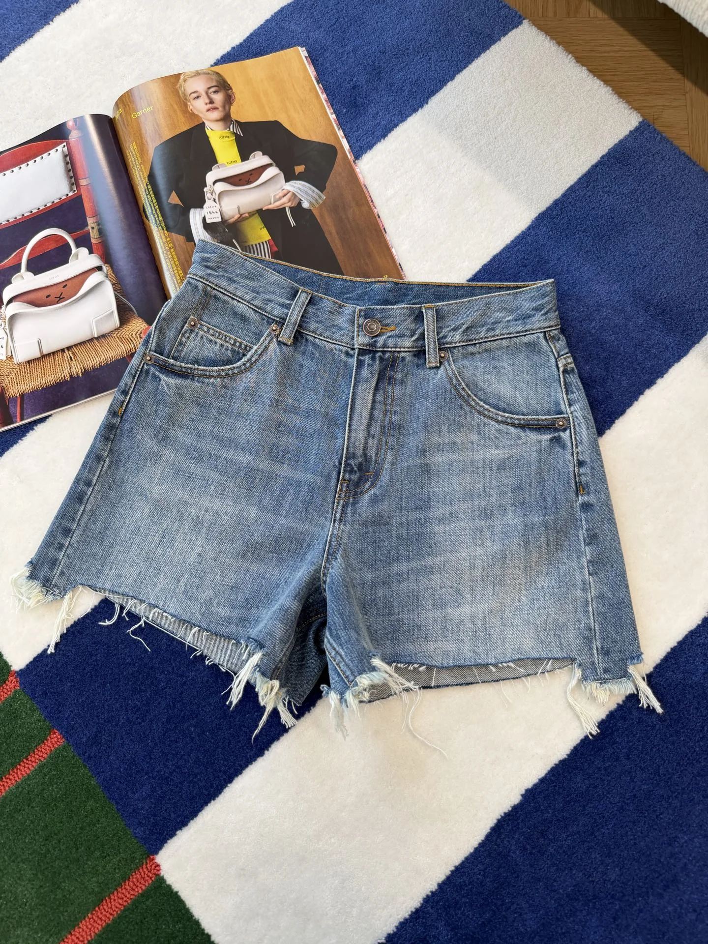 CELINE Shorts Denim S-M-L B85202608041777