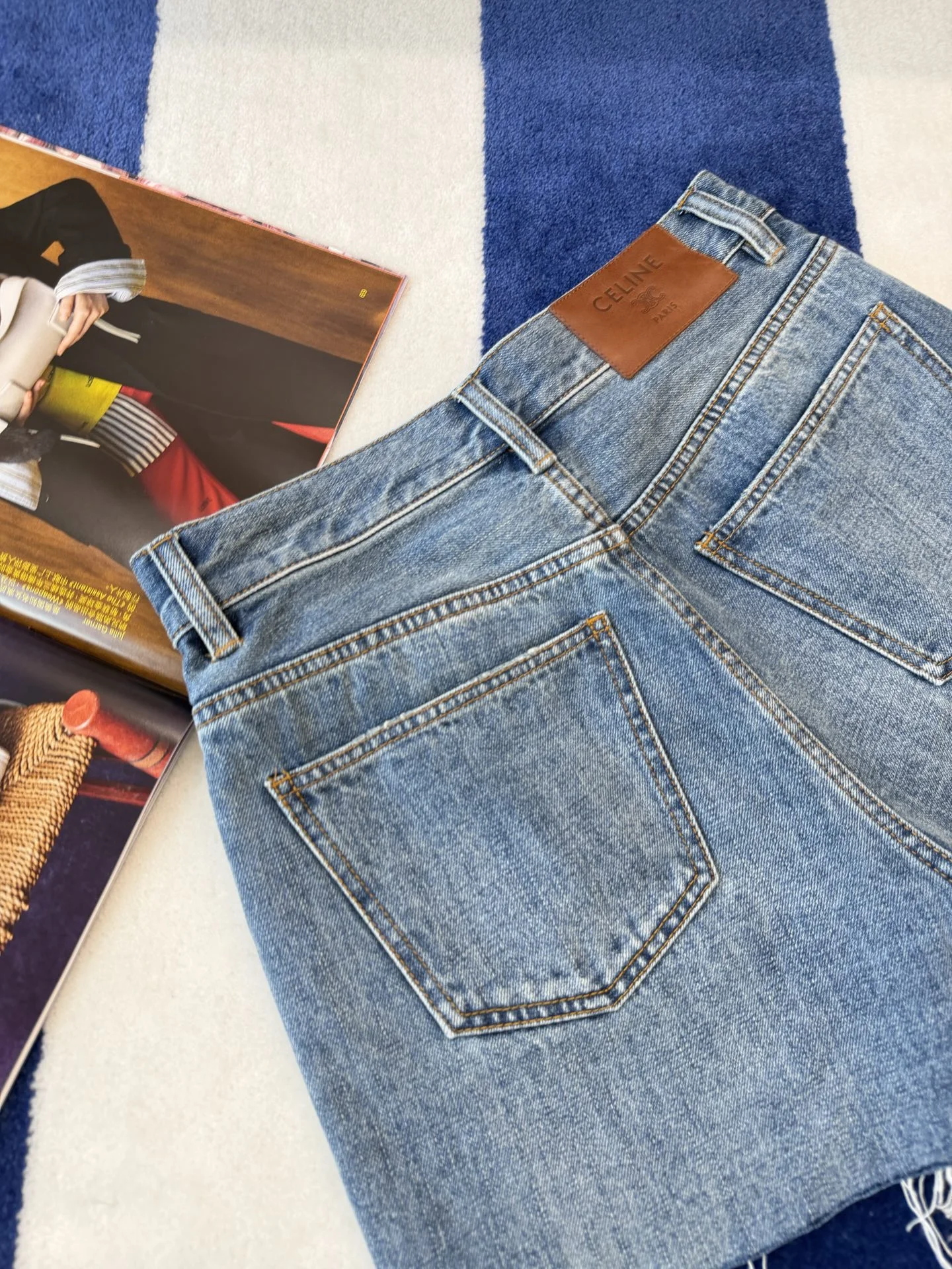CELINE Shorts Denim S-M-L B85202608041777 - Image 6