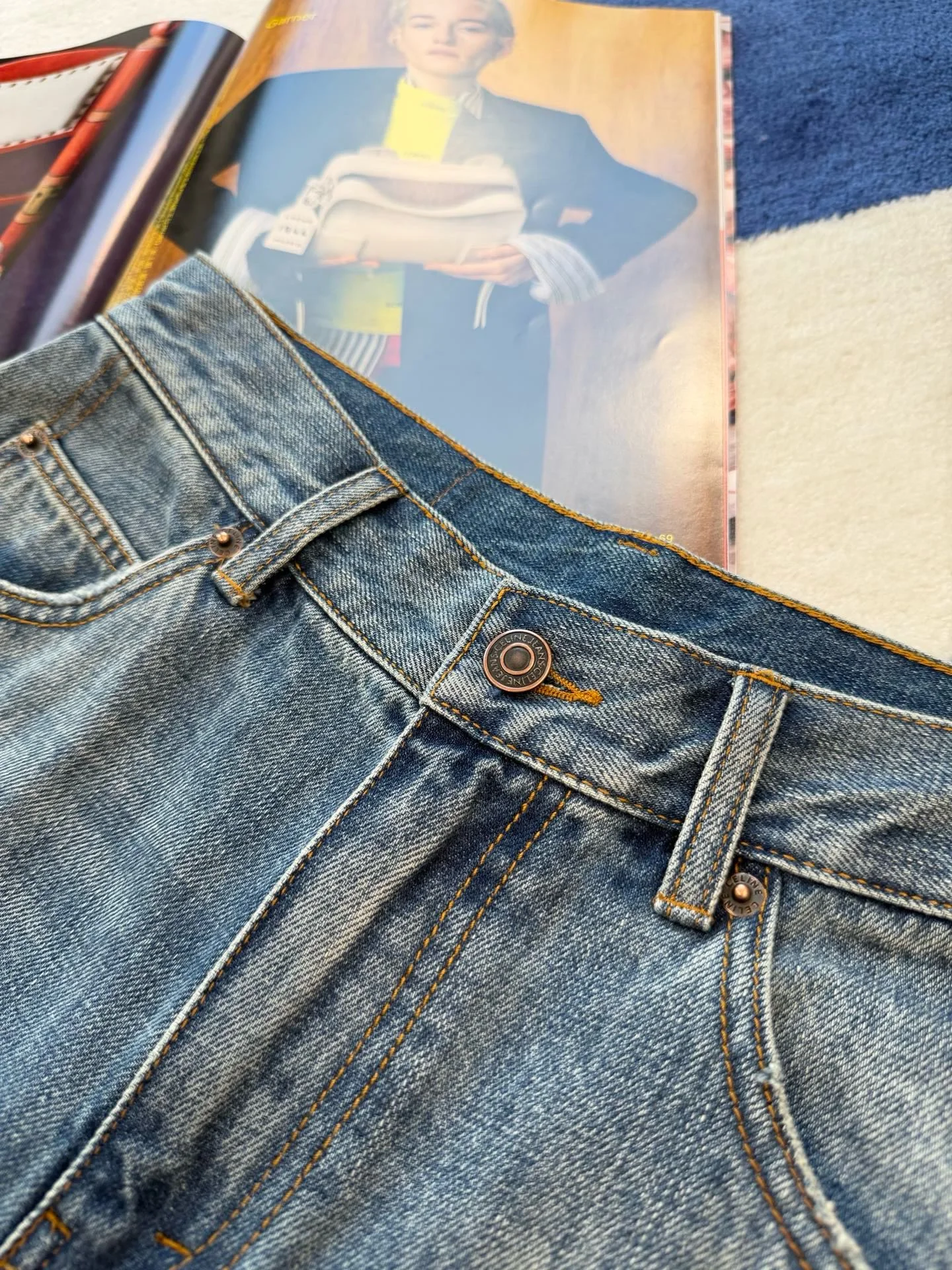 CELINE Shorts Denim S-M-L B85202608041777 - Image 8