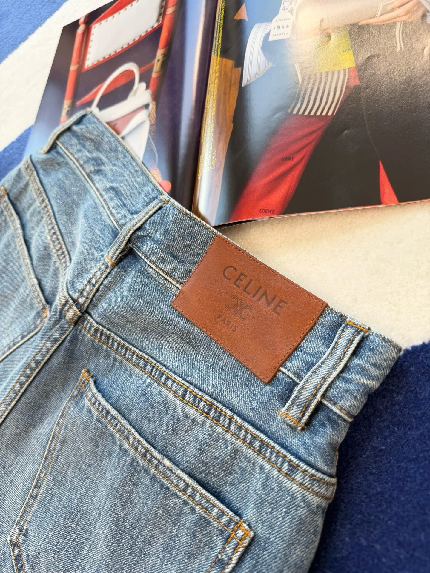 CELINE Shorts Denim S-M-L B85202608041777 - Image 9