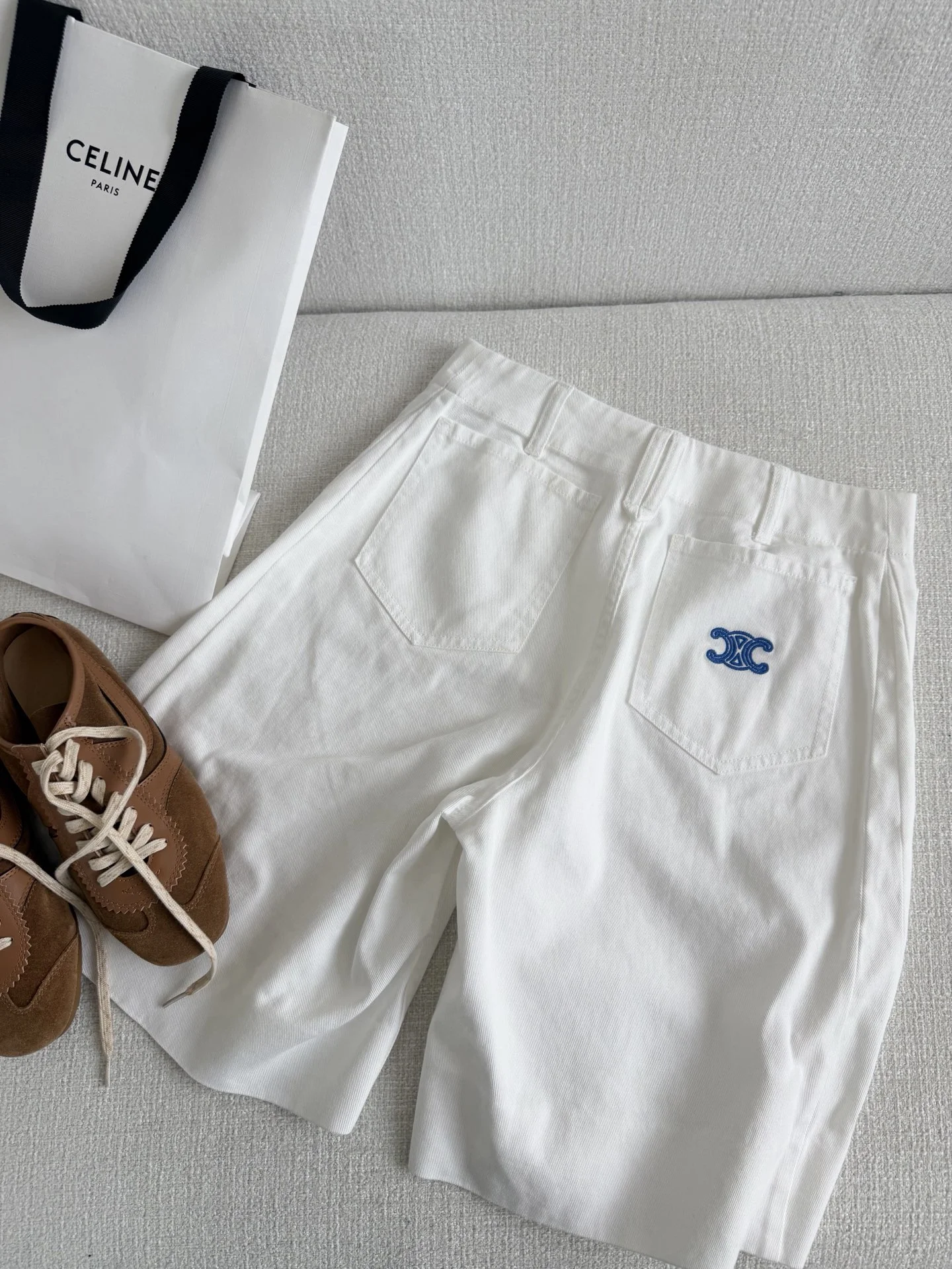 CELINE Shorts S-L B75202608040594 - Image 7