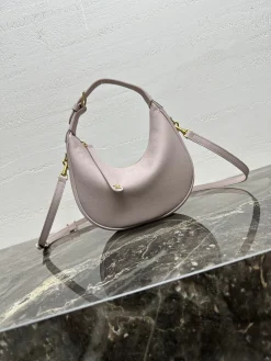 CELINE Shoulder Bags Calfskin Leather (Pink-Gold) 21X24X5CM G20202608091005